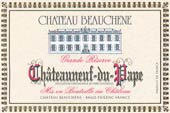 Wijn etiket - Châteauneuf du Pape ’Grande Réserve’ - Château Beauchêne (Rhône)