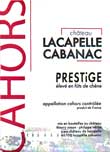 Wijn etiket - Prestige - Château Lacapelle Cabanac (Cahors)