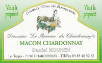 Wijn etiket - Mâcon Chardonnay 'Les Beauvois' - Daniel Nouhen (Mâconnais)