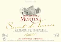 Wijn etiket - Secret du Terroir - Domaine de Montine (Rhône)