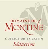 Wijn etiket - Séduction - Domaine de Montine (Rhône)