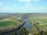 Zicht op de Cahors vanuit Château Eugénie