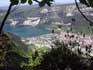 De Bugey streek met het meer van Bourget